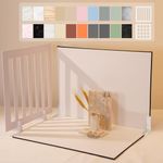 Product Photography Backdrop Kit 10pcs (20 Patterns)Small Props Boards 16×11.5in