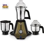 Preethi Titan Mixer Grinder MG-283  | Stainless Steel 3 Jars | 1000 Watt Black