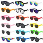 1-100pcs KIDS Sunglasses Wholesale Boys Girls Black Childrens Bulk Glossy Lot