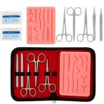Complete Suture Practice Kit Suturing Practice Kit for Students Tools and Thread