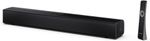 SHARP HT-SB121 Compact 2.0 Soundbar 20W with Bluetooth for TVs Black (Scratched)