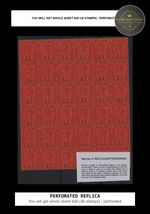 REPLICA of Sheet South Africa - Zululand 1894 - £5