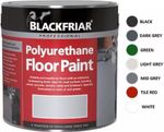 Blackfriar Polyurethane Floor Paint - Hard Wearing - All Colours and Sizes