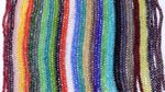 100 Faceted Rondelle Crystal Glass Beads Loose beads  4mm  Jewelery making