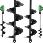 Auger Spiral Drill Bit Garden Yard Planting Post Hole Digger Tool UK Stock