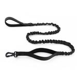 Snootiful Hound Secure Bungee Dog Lead With Locking Carabiner Clip - Anti Shock