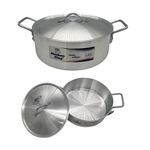 KitchenKing Brazier Smart Pot Braising,Simmering,Sautéing, Cooking Pot - 5 Sizes