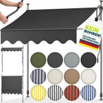 Balcony awning articulated arm awning clamp awning awning balcony no drilling