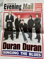 Duran Duran Birmingham St Andrews Special Edition Leaflet 2005 12” x 16” RARE
