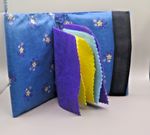 Needle case hand made  NEW        Blue with flowers