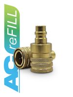 AC Refill R1234YF to R134a Quick Connect Low Port Converter For Cars After 2017