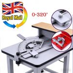 0-320° Universal Protractor Angle Ruler - Precision Goniometer Measuring Tool UK