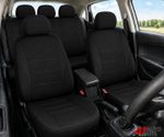 Car Seat Covers Protector Black Full Set Fabric For Nissan Qashqai Juke Note