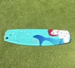 Double Up Sirena 138cm Wakeboard Turquoise/Blue Mermaid Graphic Pink/Red