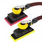 Pneumatic Orbital Flat Bed Sander Pneumatic Sanding Machine 70x198mm/ 95x180mm