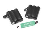 2x SUNDELY 1650mAh Battery for Motorola TLKR T92 H2O T82 T62 T605 PMNN4477AR