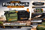 Detecting Innovations Ultimate Waist Pouch Metal Detecting Finds Bag - Khaki