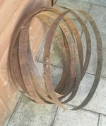 3 x Metal Whisky Barrel Hoops