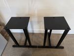Heavy Duty Speaker Stands Vintage Removable Spikes Top & Bottom
