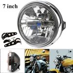 7'' inch Motorcycle Headlight Motorbike Front Light Headlamp for Honda CB Hornet