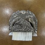 Vintage Silver Plated Silent Butler Crumb Tray Dust Pan W/Brush And Box