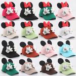 Kids Toddler Girls Boys Funny Baseball Cap with Ears Halloween Cosplay Party Hat