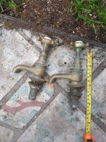 Vintage Brass Sink Taps