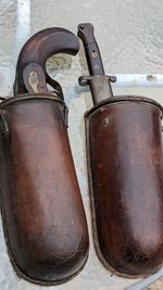 Antique 1850-1900s Two Cavalry Horse Troops Saddle Mounted Pistol  Holsters