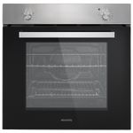 electriQ 73 L Single Built-In Oven – Plug-In, A Rated, 4-Func, SS