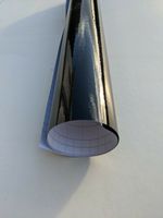 1.5m x 2m Roll Gloss Black Vinyl Car Wrap - BUBBLE FREE Roof/Bonnet Vehicle Film