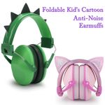 Kids Noise Cancelling Ear Defenders Earmuffs for Autism Hearing Protection UK