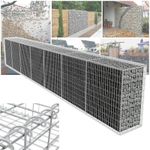 Gabion Basket Retaining Stone Garden Patio Wall Fence Heavy Duty Mesh Wire Cage