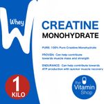 Creatine Monohydrate Premium Mesh 200 - 1 Kilo | CLEARANCE | Grip Sealed.