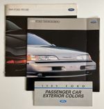 Ford Thunderbird & Probe 1989 USA Market Sales Brochure Standard LX Super Coupe