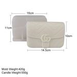 Candle Silicone Mold 3D Bag Soap Handmade Valentine's Day Making Mold Ornaments