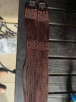 Stuben string girth brown, 44inch