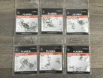 20 EYED COARSE HOOKS BARBLESS FISHING HOOKS VARIOUS SIZES 8 10 12 14 16 18
