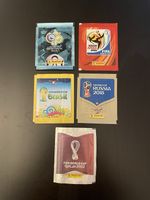 Panini sealed World Cup sticker packs 2006-2022 x 5
