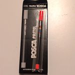 POSCA Wax Pastels Vermilion 16 Wax Pastel Sticks Pack of 4 Units
