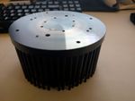 Copper Large metal Heatsink with drilled holes - READ DESCRIPTION