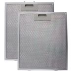 SPARES2GO Cooker Hood Metal Grease Filters for Howdens Lamona HJA2450...