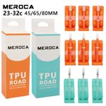 12PCS Ultralight TPU Road Bike Inner Tubes 700c Bicycle 23-32C 45/65/80mm 30g