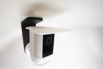 Ring Spotlight Cam Pro Rain Cover UV-Resistant Clip-On Hood Outdoor CCTV White