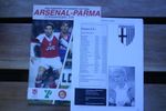 Arsenal v Parma 1994 ECWC Final Programme plus Parma Team Sheet