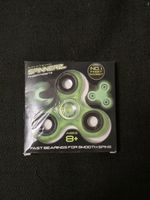 Spinnerz Green Glow In The Dark Fidget Spinner ADD ADHD Hand Toy Spinners
