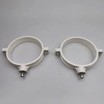 2pcs 63mm -250mm Astronomical Telescope PVC Ring Hoop Tube Bracket 