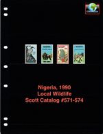 $3.70 Scott Value - 1990 NIGERIA Gorilla Parrot Wildlife scarcer CV MNH NH UMM