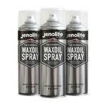 Jenolite Waxoil Rust Corrosion Prevention Automotive Motorcycle 500ml - 3-Pack