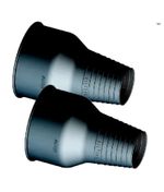  SiTech Pair Of Bottle Neck Type Wrist Seals 13.2-17 CM Black Silicone 61025