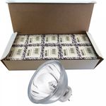 10 x 12v 100w GZ6.35 OEM A1/231 EFP Halogen Dichroic Reflector Projector Lamp